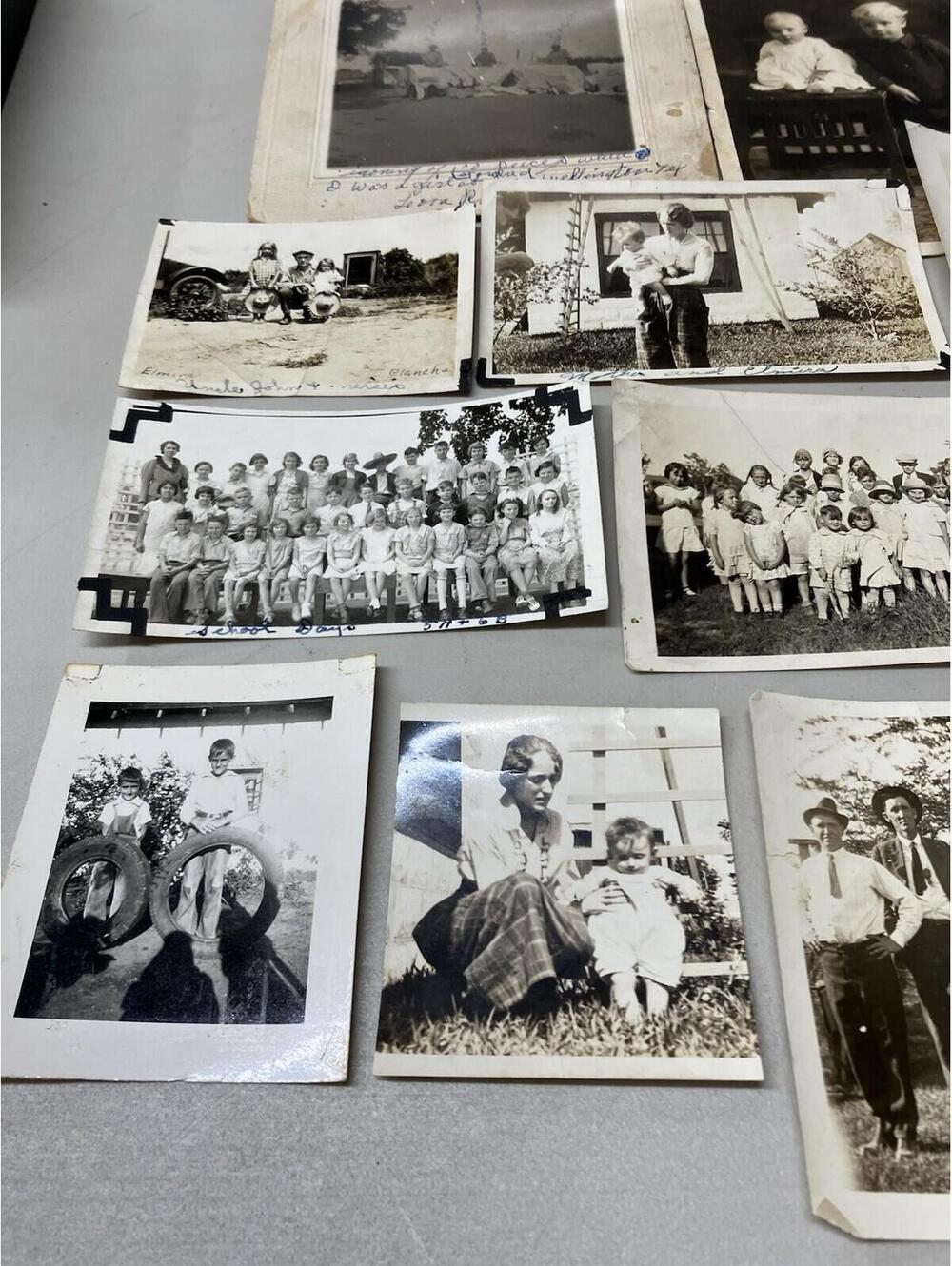 VTG Lot Of 40+ Photos From Late 1800’s-to 1930’s (same Family) - Picture 6 of 16